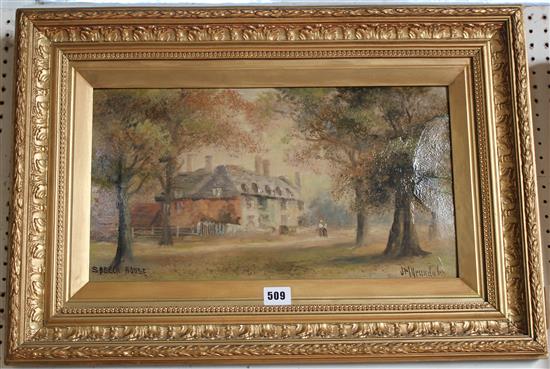 Oil of Speech House - signed